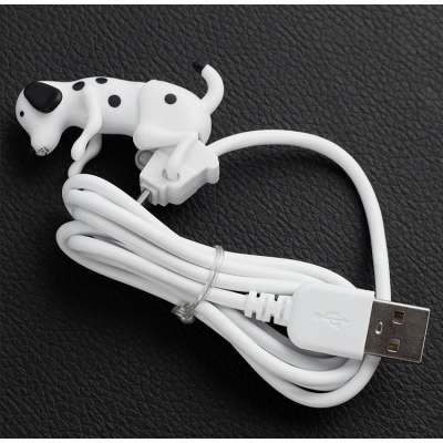 Mini Toy Dog Smartphone Data Cable Charger Micro Usb Type-c Fast Charging Power Cute Puppy Humping Charging Line Data Line